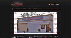 Desktop Screenshot of climacoautobody.com